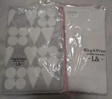 King & Prince L& 티셔츠와 타월
