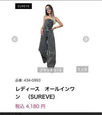 아베일 SUREVE 블랙 올인원