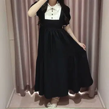 AnMILLE 안미르 피코 옷깃 레이스 플레어 OP