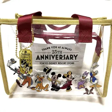도쿄 디즈니 리조트점 25주년 비닐 백 참 포함