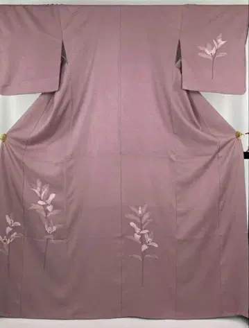 순수 실크, 쓰케사게, 이중 기모노, 화장 길이, 톨 사이즈