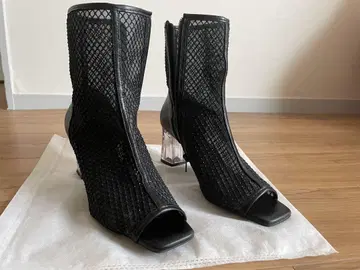 메쉬 오픈토 부츠 L