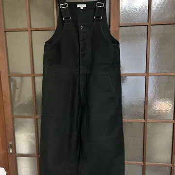 ORDINARY FITS 블랙 오버롤 사이즈 2