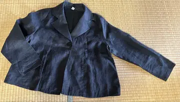 바스코 (BASCO) 린넨 블랙 자켓