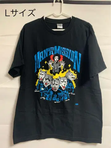 MAN WITH A MISSION 티셔츠 세트 L XL 맨위즈