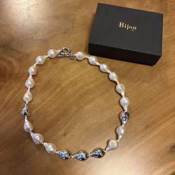 Bijou R.I 펄 실버 목걸이