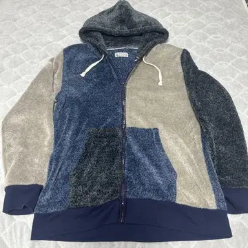 TITICACA 플리스풍 패치워크 자켓