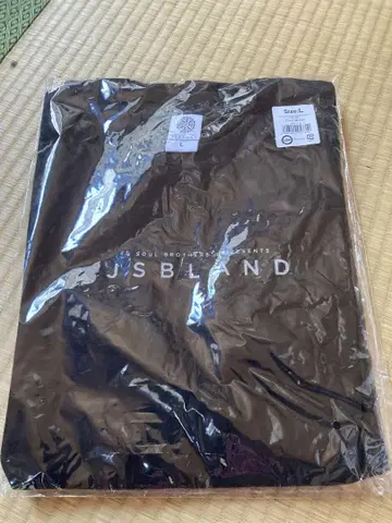 3대째 JSB JSB LAND 티셔츠 (L) 블랙