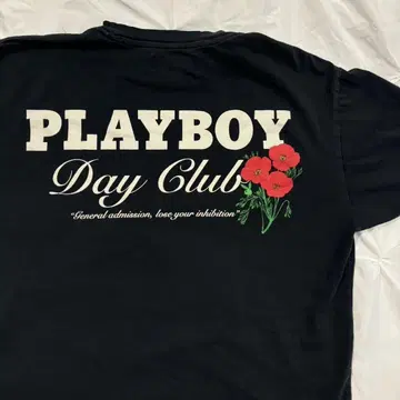 PLAYBOY 티셔츠 블랙