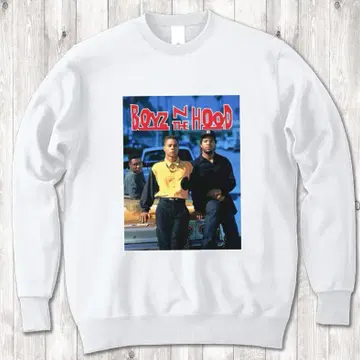 BoysNtheHood title 랩 티 화이트 맨투맨 XL