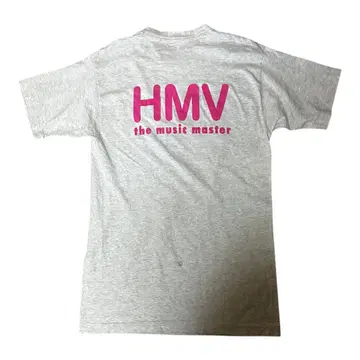 90s USA제 HMV the music master 로고 티셔츠 M