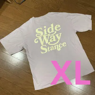 SIDEWAY STANCE 남성용 티셔츠 백 로고 XL