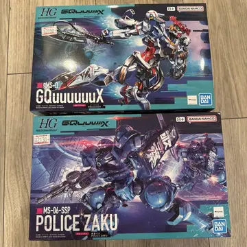 HG 건담 지크 액스 군경 자쿠 2개 세트