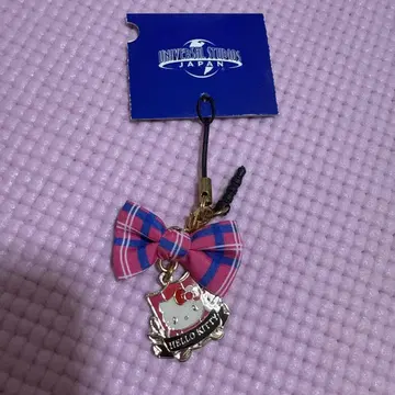 HELLO KITTY 리본 포함 스트랩