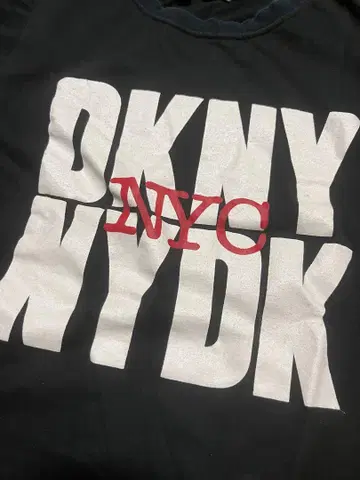 빈티지 DKNY jeans 치비 T
