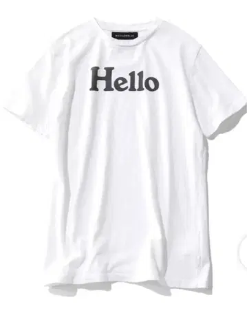 매디슨 블루 MADISONBLUE HELLO 티셔츠 화이트 1