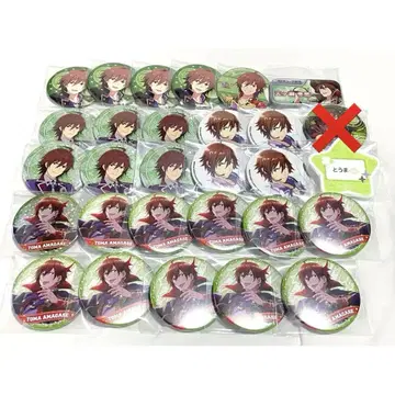 SideM 아마가세 토마 캔뱃지 세트 핸즈 캔 등