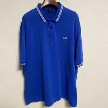 HUGO BOSS 휴고보스 피케 셔츠 파란색 반팔 4XL