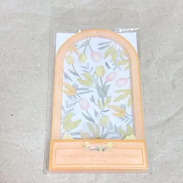 후쿠야 온라인 보타니컬 아트 아크릴 프레임 튤립