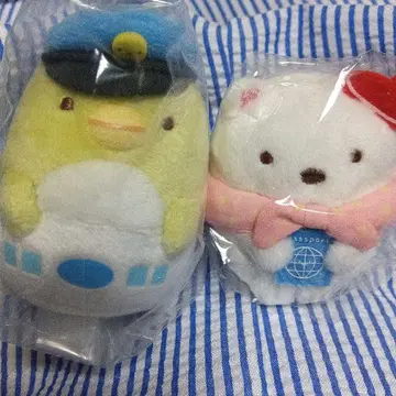 스미코구라시 테노리 봉제 인형 타비키분 펭귄? 시로쿠마