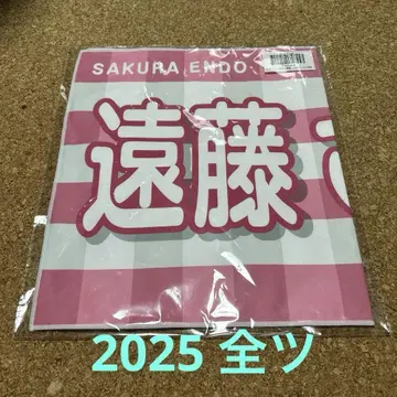 노기자카46 엔도 사쿠라 한여름의 전국 투어 2025 개별 배너 타월
