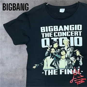 BIGBANG 0.TO.10 티셔츠 블랙 L 빅뱅