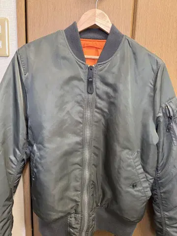 올리브 그린 MA-1 자켓 alpha industries