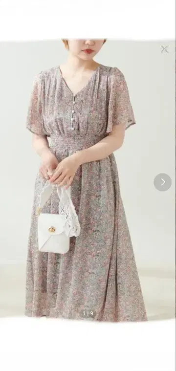 내추럴 꾸뛰르 고급스러운 원피스