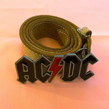 AC/DC 새상품급 EDWIN 가죽 벨트 110cm