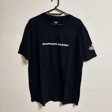 SUMMER SONIC 2019 티셔츠 블랙 미사용품