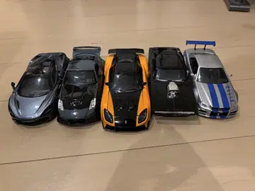 와이스피 1/24 5대 세트 FAST & FURIOUS