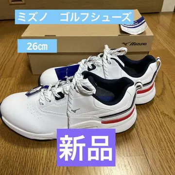 Mizuno 골프화 화이트/네이비/레드