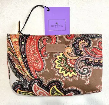 ETRO 에트로 파우치 멀티 컬러 택 포함 새상품
