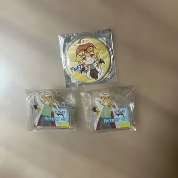 메메무라 POPUP 메테오 씨의 캔뱃지 및 네임 배지