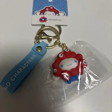 시나몬 롤 산리오 엑스포 밧줄로 묶은 입체 키링