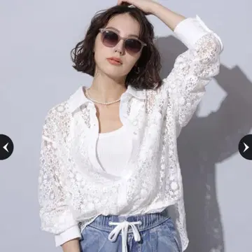아르페쥬 스토리 레이스 셔츠