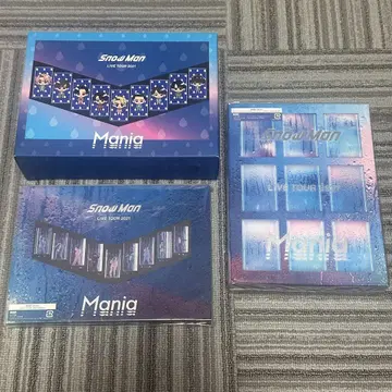 Snow Man LIVE TOUR 2021 Mania DVD 세트
