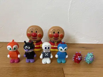 호빵맨 푸푸와 블록 라보 캐릭터 세트