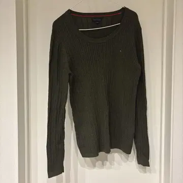 TOMMY 니트 그린