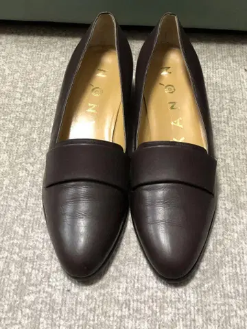 KANON 가죽 로퍼 신발 펌프스 25cm
