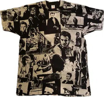 80s James Dean T-shirt 데드스탁