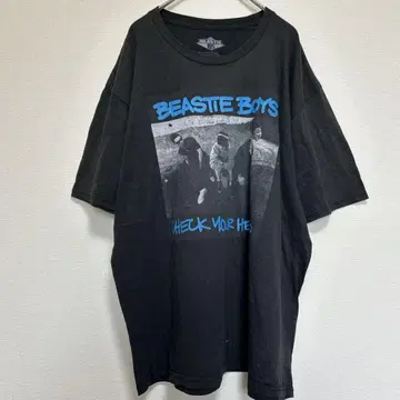 BEASTIE BOYS 비스티 보이즈 랩 티 블랙 XL