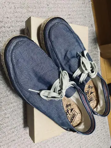 Vans Rata Moc CB/블루 26cm