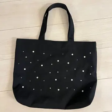 gingam 토트백 스와로브스키 블랙