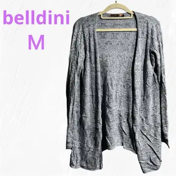 belldini M 사이즈 블루 계열 가디건 니트
