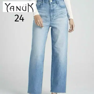 YANUK 야누크 LILITH 릴리스 와이드 스트레이트 데님 팬츠 24