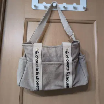 & chouette 베이지 토트백