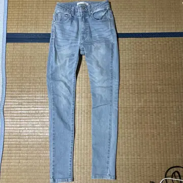 로얄 파티 스키니 데님 팬츠 XS
