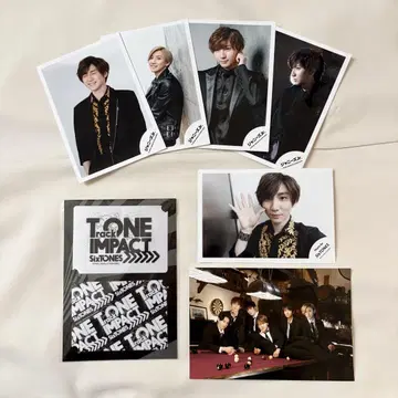 SixTONES(개인 사진: 교모토 타이가) 귀중한 굿즈 세트