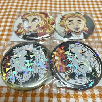 귀멸의 칼날 올스타 캔뱃지 ufotable 웹 복권 렌고쿠